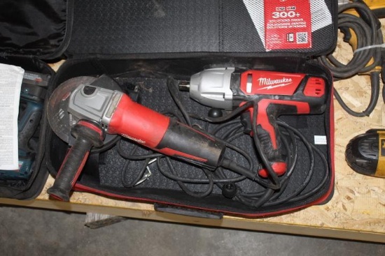 Milwaukee 1/2 In. Impact & 6 In. Grinder Set