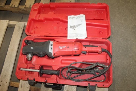 Milwaukee HD Super Hawg Right Angle Drill