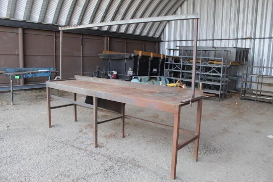10 Ft. x28 In.x38 In. T Steel Welding/Shop Bench