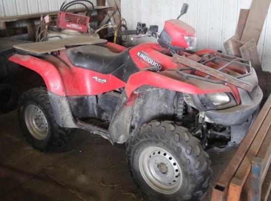 2007 Suzuki King Quad 700 ATV, 4x4, Good Cond.