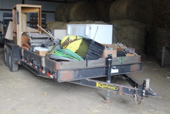 2012 Kaufman 7 Ft.x20 Ft. BP Trailer