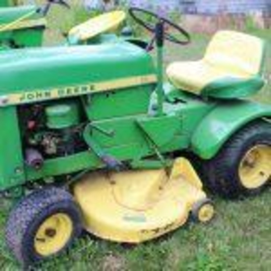 JD #60 Lawn Tractor w/ Robbins Eng., Nice Condition, Runs Good