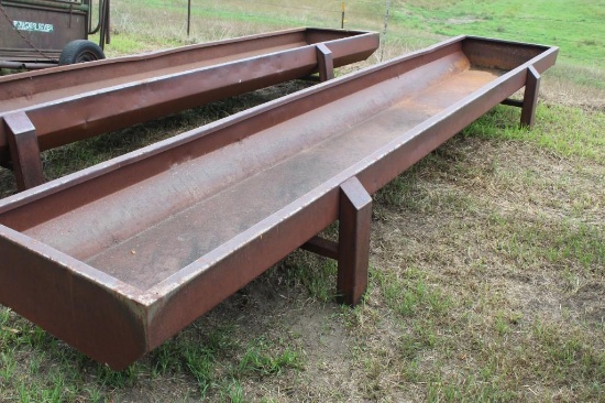 20ft. Steel Feed Bunk