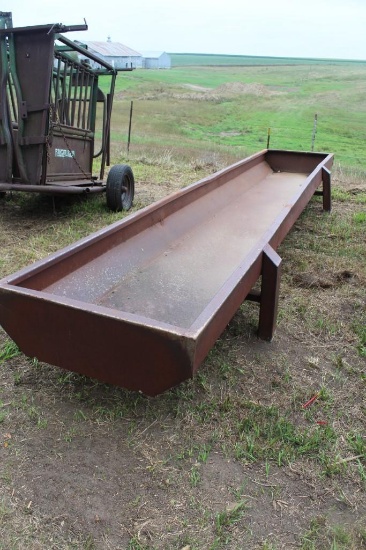 20ft. Steel Feed Bunk