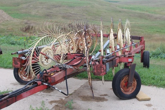 Tonutti 10 Wheel PT V Rake
