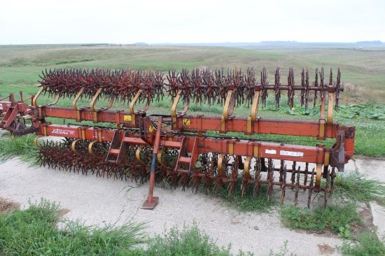 Kewanee #470 Flat Fold Rotary Hoe , 8 Row