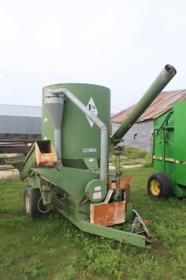 Lorenz Mdl. #100 Grinder-Mixer, 100 Bu., Shedded, Good Cond.