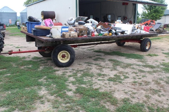 26ft.PT Hay Rack w/ Bridge Plank Deck. Westendorf Gear , Nice