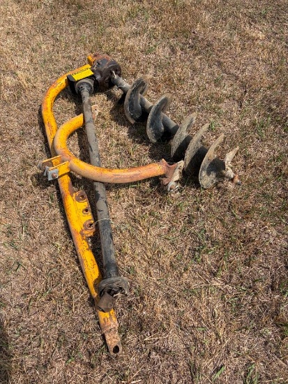 3 Pt. 4ft. Post Hole Digger, 12in. Auger
