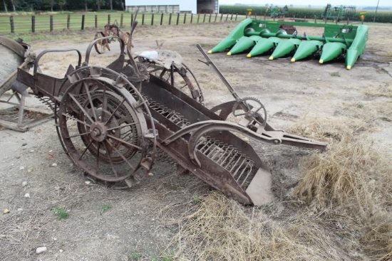 Ant. Potato Digger on Steel
