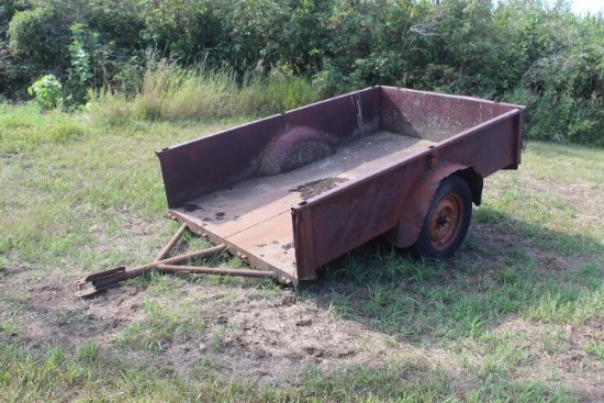 PT Steel PU Box Yard Trailer