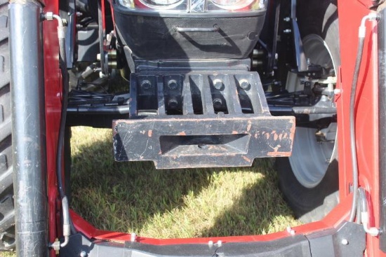 Front Weight Bracket off 140 Maxxum Pro Tractor