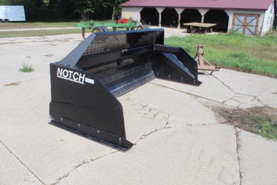 Notch 10 Ft. Snow Pusher, Euro Mounts, VG