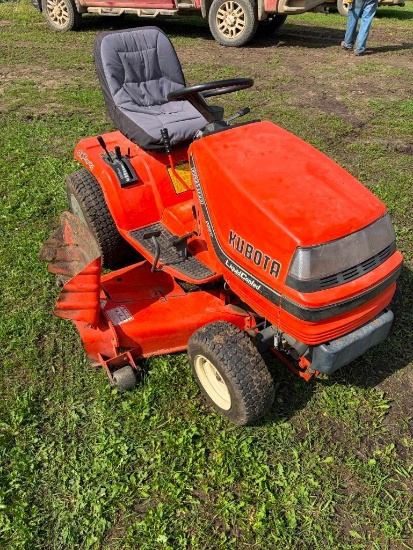 Kubota G2000, 4WSteering, Liquid Cooled Gasoline Engine, SN: 10387, 60in. Deck