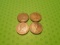 Lot of 4, 1971 New Penny, Great Britain