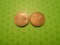 Lot of 2, Canada One Cent