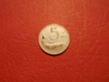 1954 Italy 5 Lire