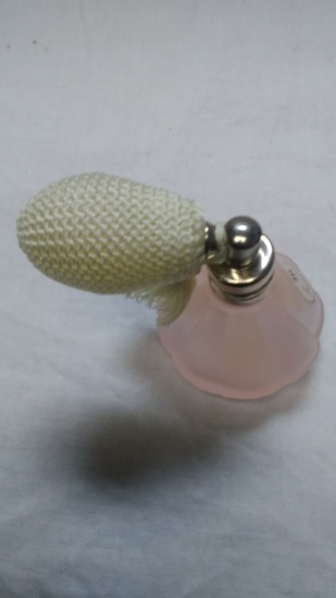 Vintage Pink Perfume Bottle Furissima