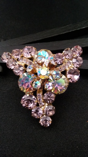 Vintage Rhinestone Brooch