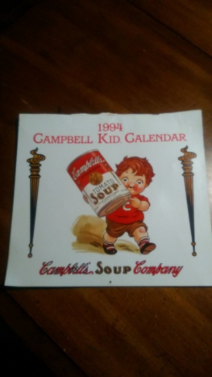 Vintage Campbell Kid Calendar, 1994