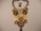 Chico's Gold ToneNecklace and Earrings