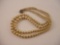 Antique/Vintage Pearl? Necklace with 10Kt Clasp