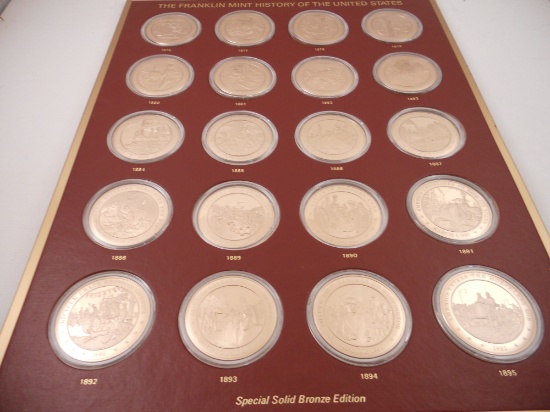 Franklin Mint History of U.S. 1876-1895 Coins