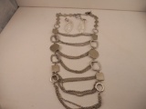 Chico's Silver Tone Necklace and Earrings