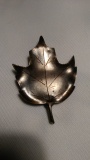 Vintage Sterling Leaf Brooch