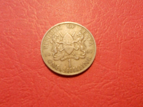 1967 Kenya 1 Schilling