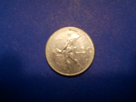 1977 Italian 50 Lire