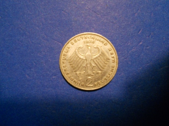 1974 Two Deutsche Mark