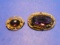 Lot of 2 Vintage Brooches