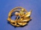 Vintage Gold Tone Brooch