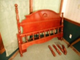 Vintage Complete Wood Bed