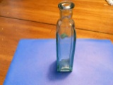 Vintage Lite Blue Glass Vase