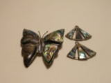 Lot of 2, Vintage Brooch and Pendents