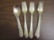 Lot of 4 DJ Marquis Spoon and Forks