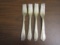 Vintage Lot of 4 Reed & Barton Forks