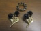 Lot of 3 Vintage Brooches