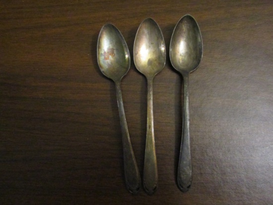 Lot of 3 1847 Rogers Bros. IS Spoons
