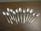 Lot of 12 Mixed Stainless Spoons