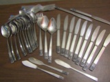 Vintage Lot of 31  J H Carlyle Stainless