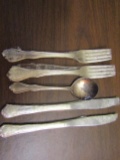 Vintage Lot of 5 Oneida Flatware