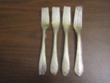 Vintage Lot of 4 Reed & Barton Forks