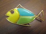 Vintage Fish Brooch