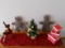 Lot of Christmas, Holiday Decorations, Figurines