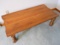 Vintage Hardwood Coffee Table