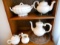 Vintage China Set, Tea Pot, Sugar, Creamer