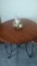 Vintage Set  Round Table with 2 Chairs